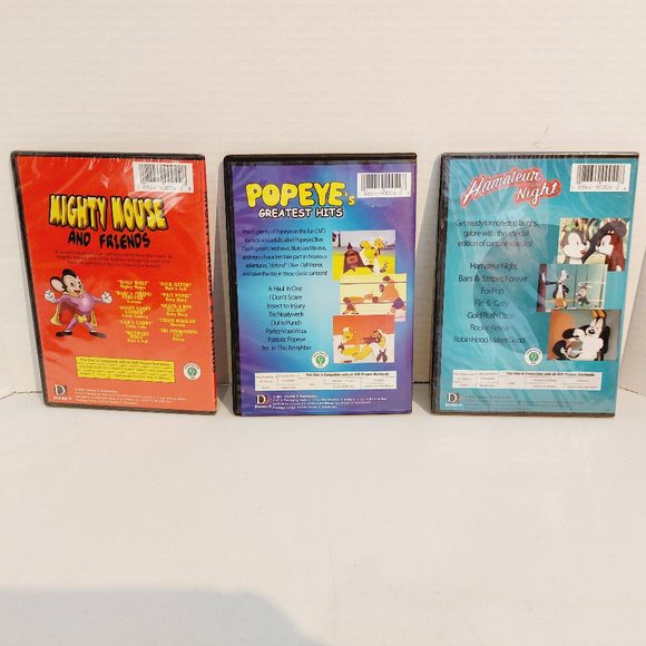 Hollywood DVD Classic Cartoons Lot of 3 - Picture 2 of 8